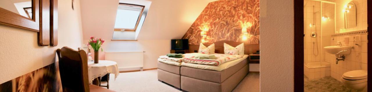 Pension Gruenes Herz Tonndorf Экстерьер фото